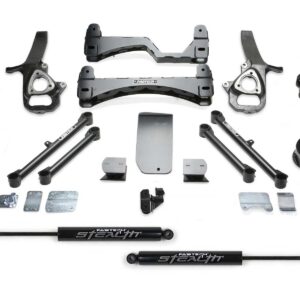 FabTech 6″ Basic Lift Kit w/ Rear Stealth Shocks 19-20 Ram 1500 4WD