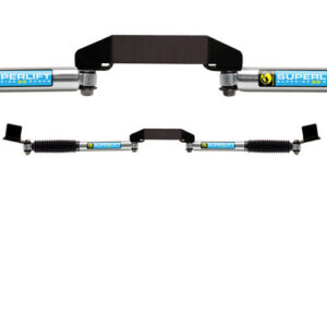 Superlift Dual Steering Stabilizer Kit | by Bilstein (Gas)
